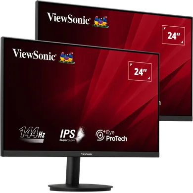 Dual 24" Full HD Monitors